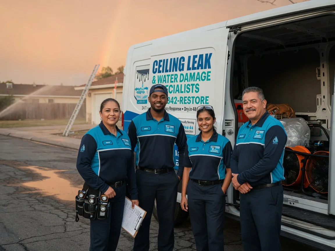 Ceiling Leak Cleanup company in Kane, PA